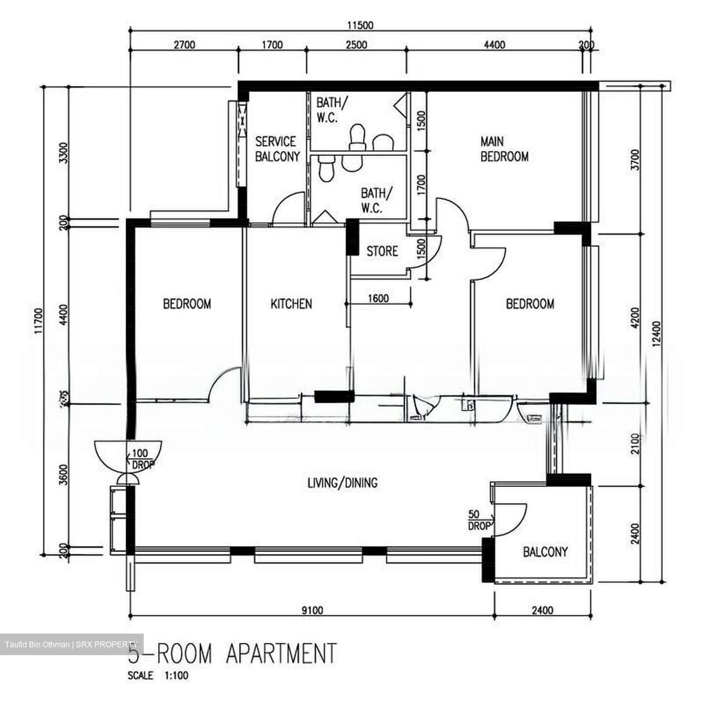 Blk 503 Woodlands Drive 14 (Woodlands), HDB 5 Rooms #517543531